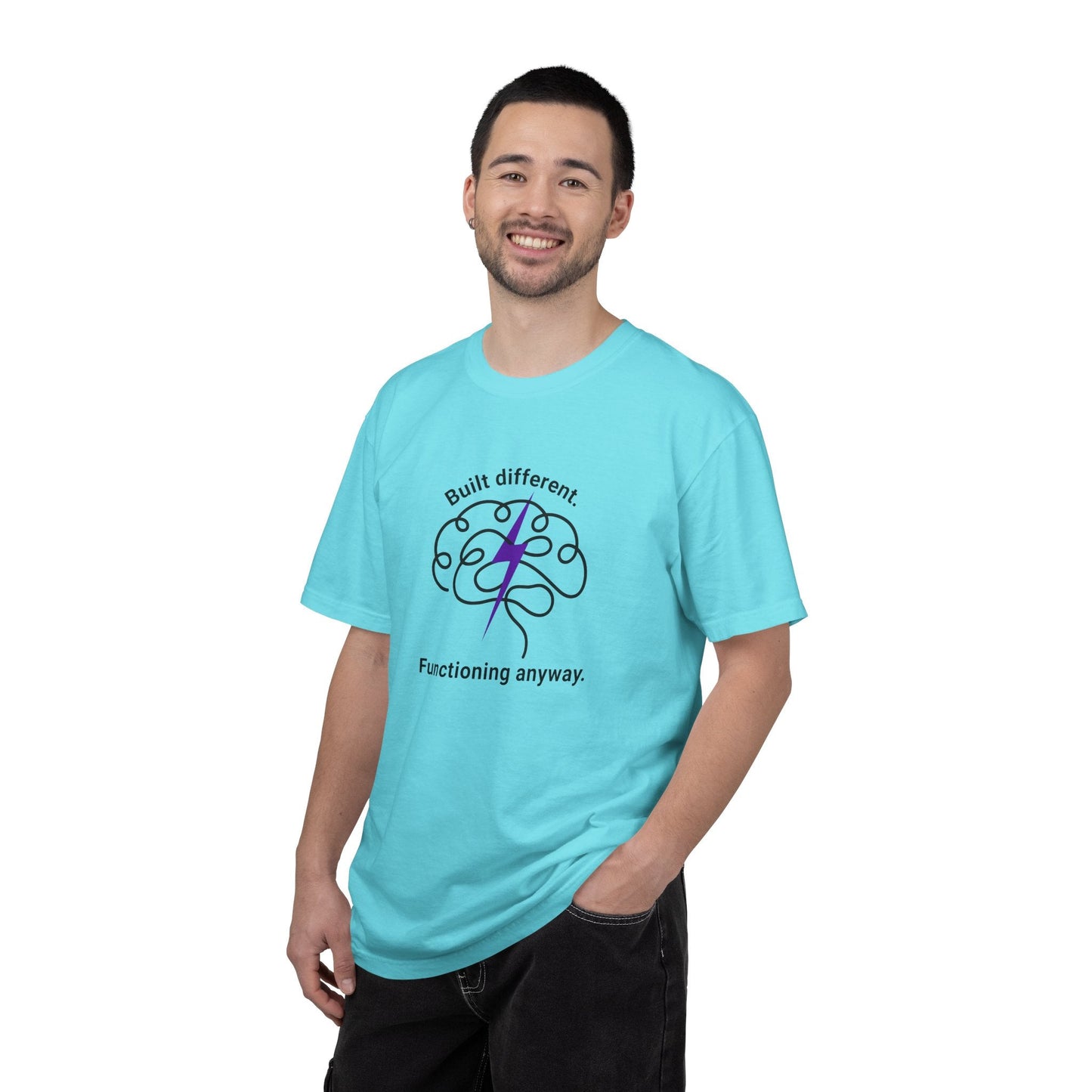 Built Different Premium Unisex Cotton T-Shirt | Soft, Lightweight Everyday Tee