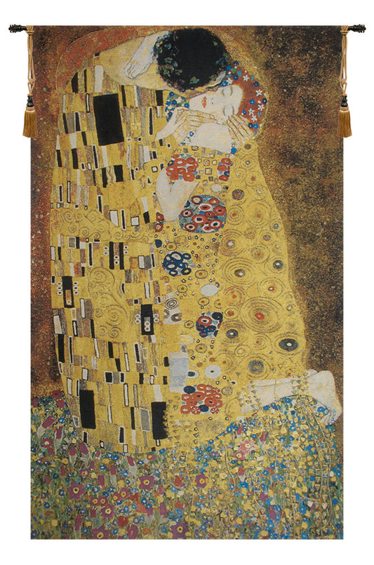 The Kiss Flanders Belgian Tapestry Wall Art