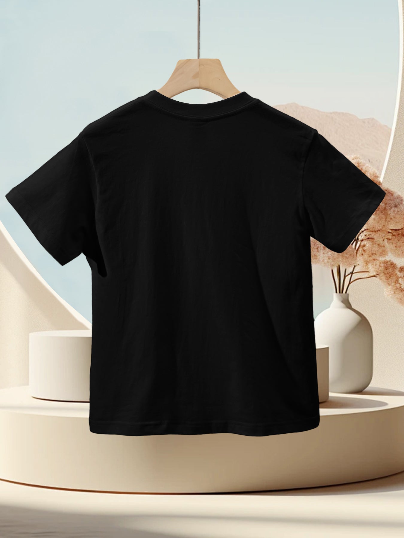 Black Mona Lisa Afro African American Black History Month Kids T-Shirt