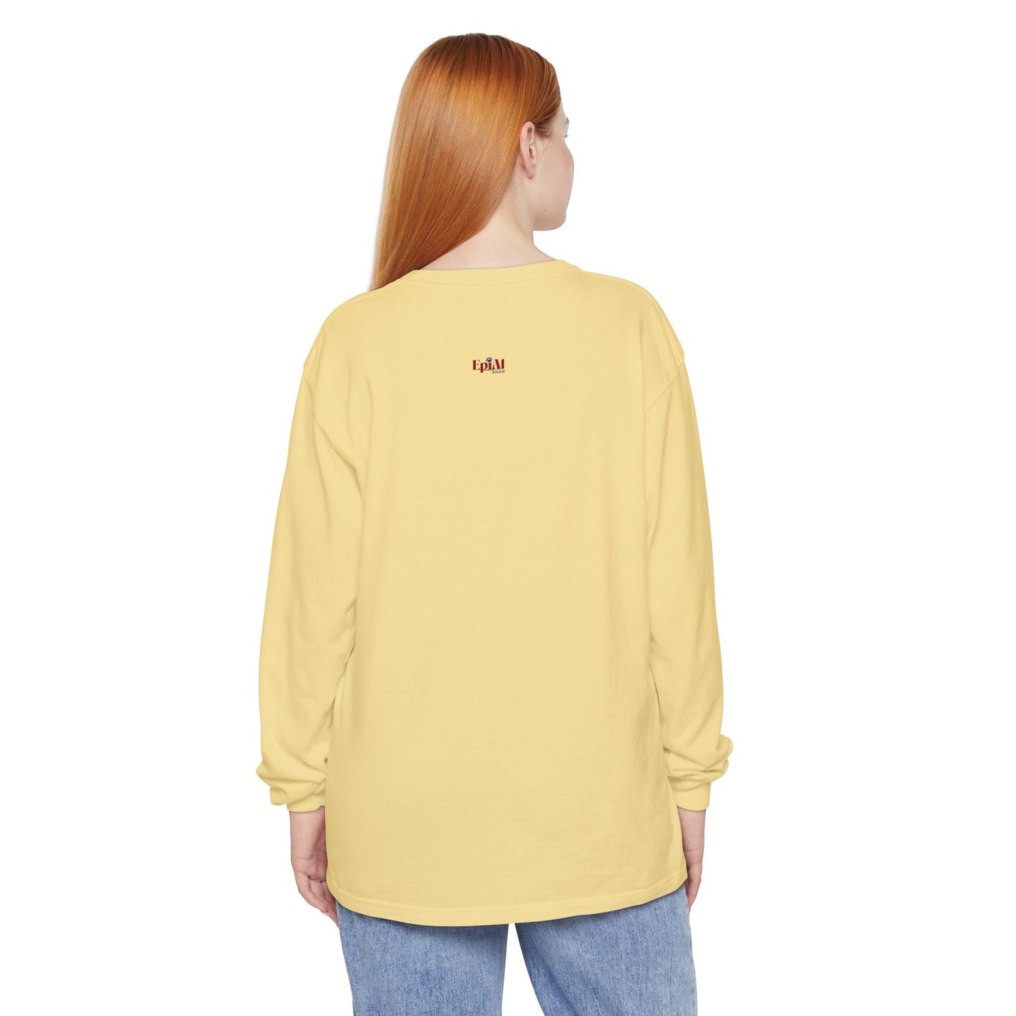 Happy Halloween Cat Long Sleeve Tee for Festive Cat Lovers