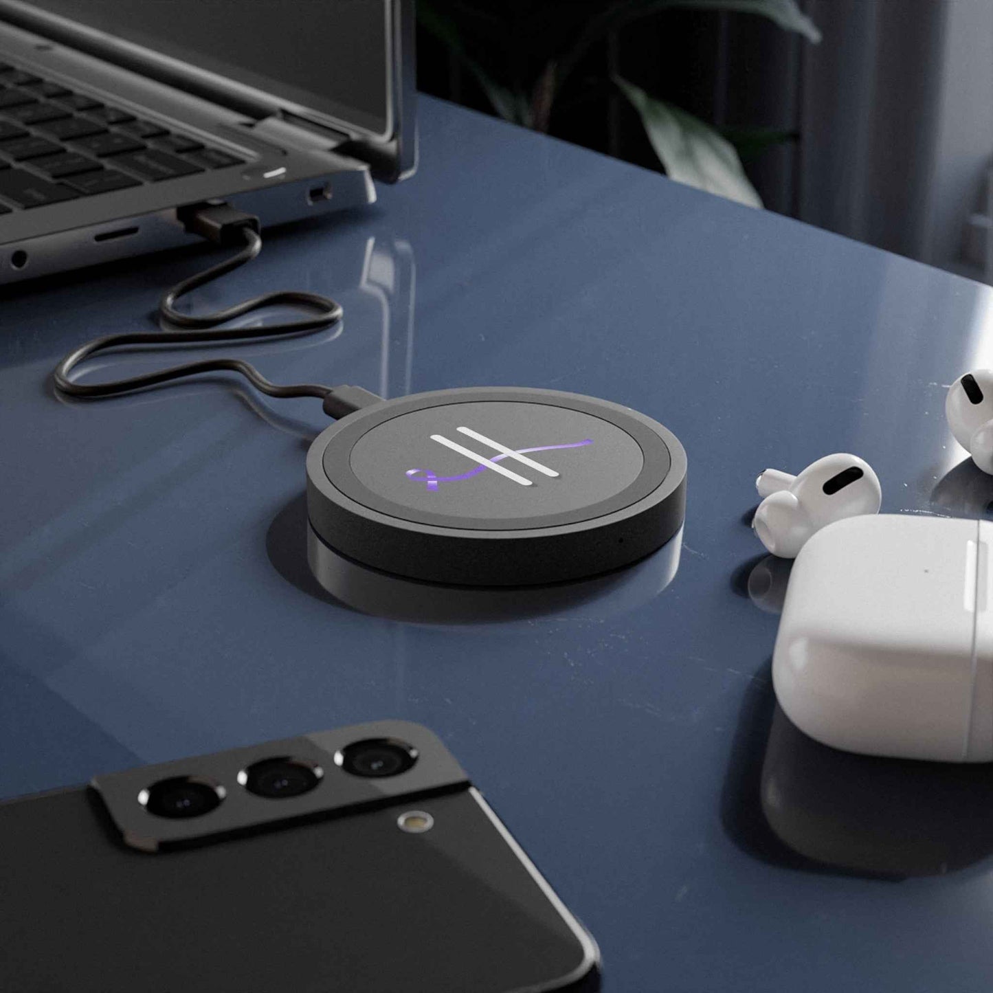 Pause & Power Wireless Charger | Epilepsy Awareness Charger