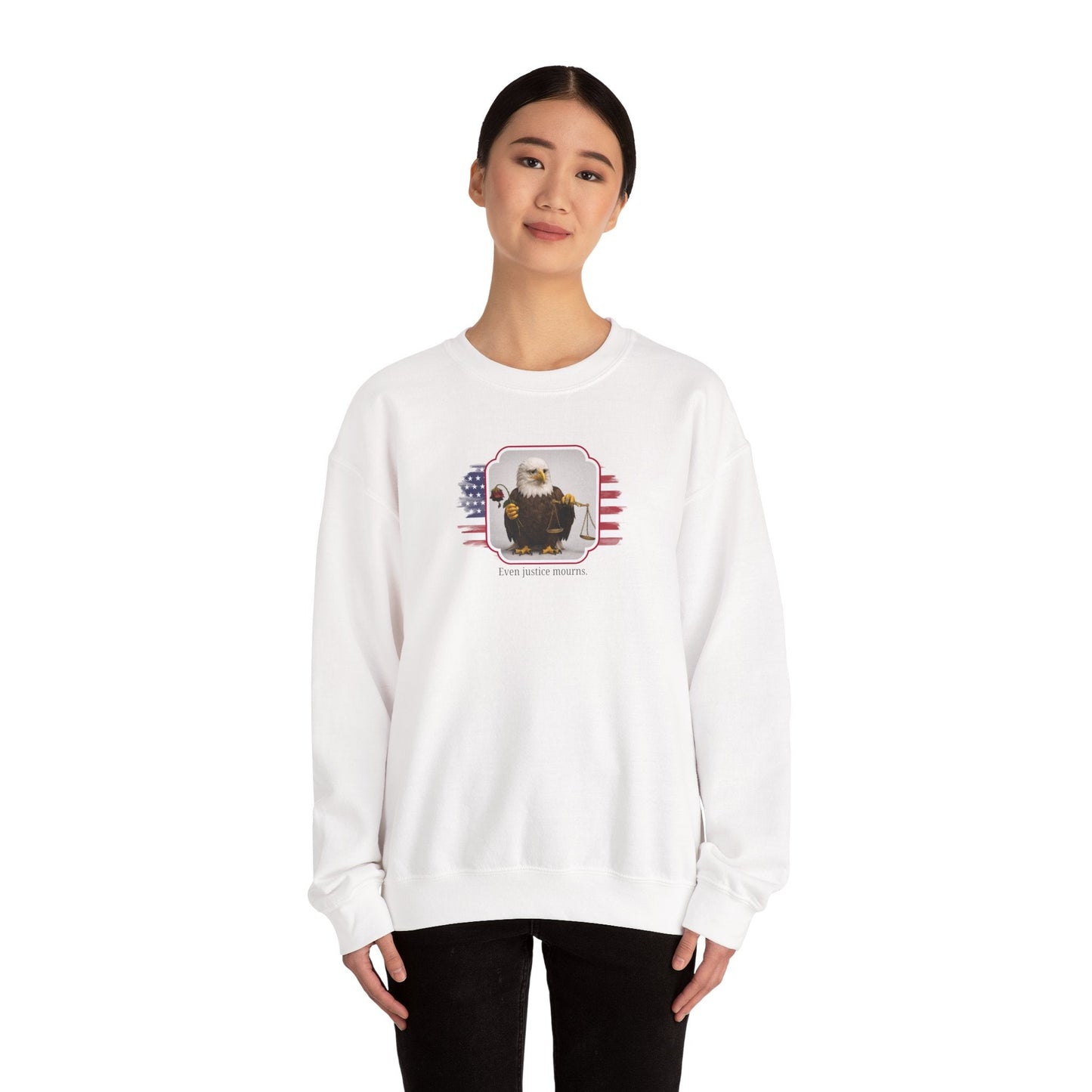 Even Justice Mourns Political Parody Sweatshirt