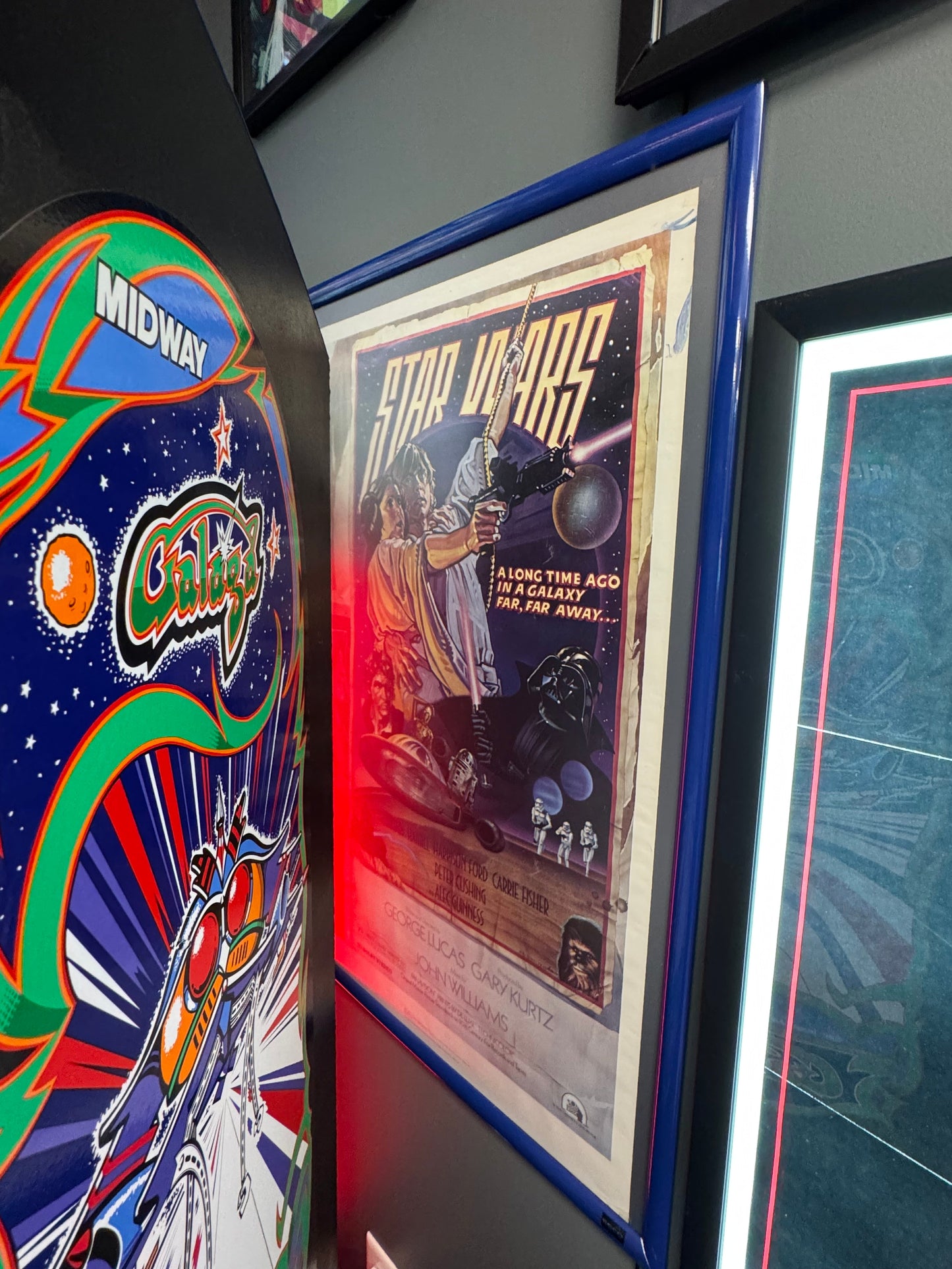 Premium Anodized Aluminum Poster Frame — Custom Size Made in the USA