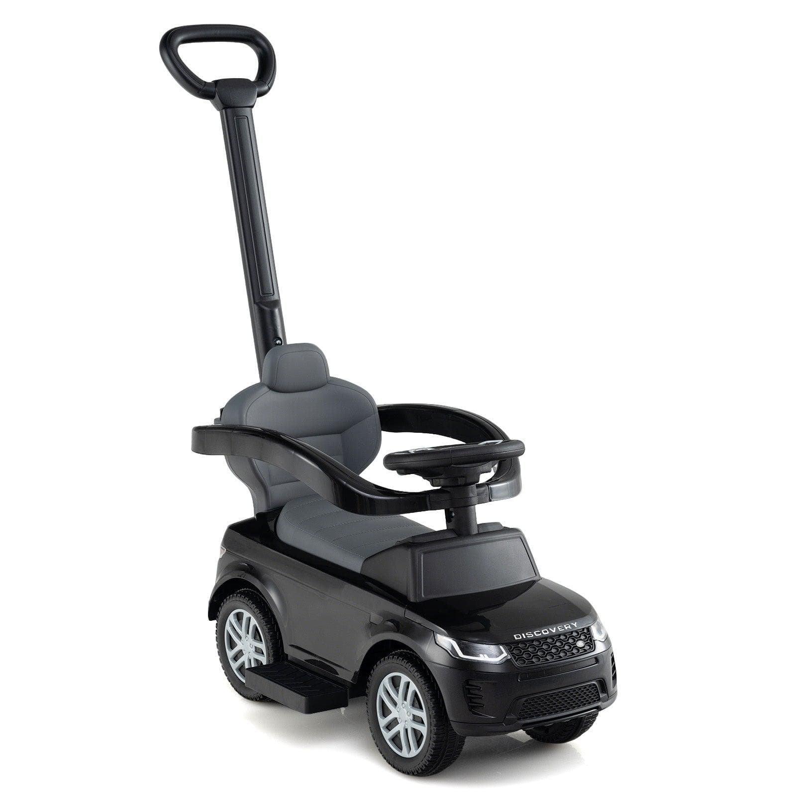 3 in 1 Push Car with Removable Handle and Guardrail for Kids 18-36 Months Old