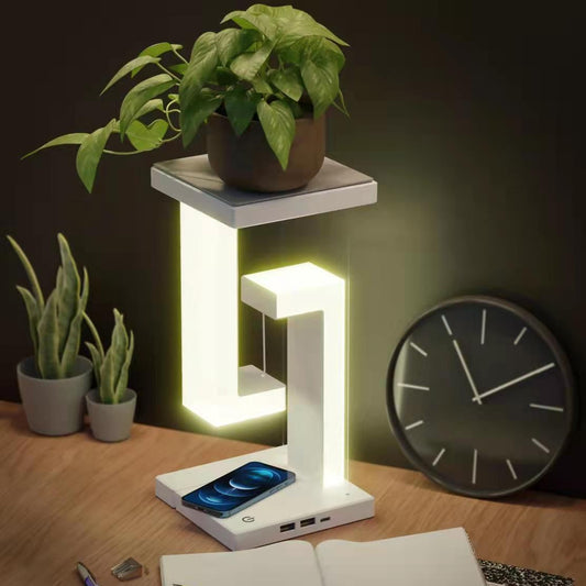 Wireless Charging Suspension Lamp Stand