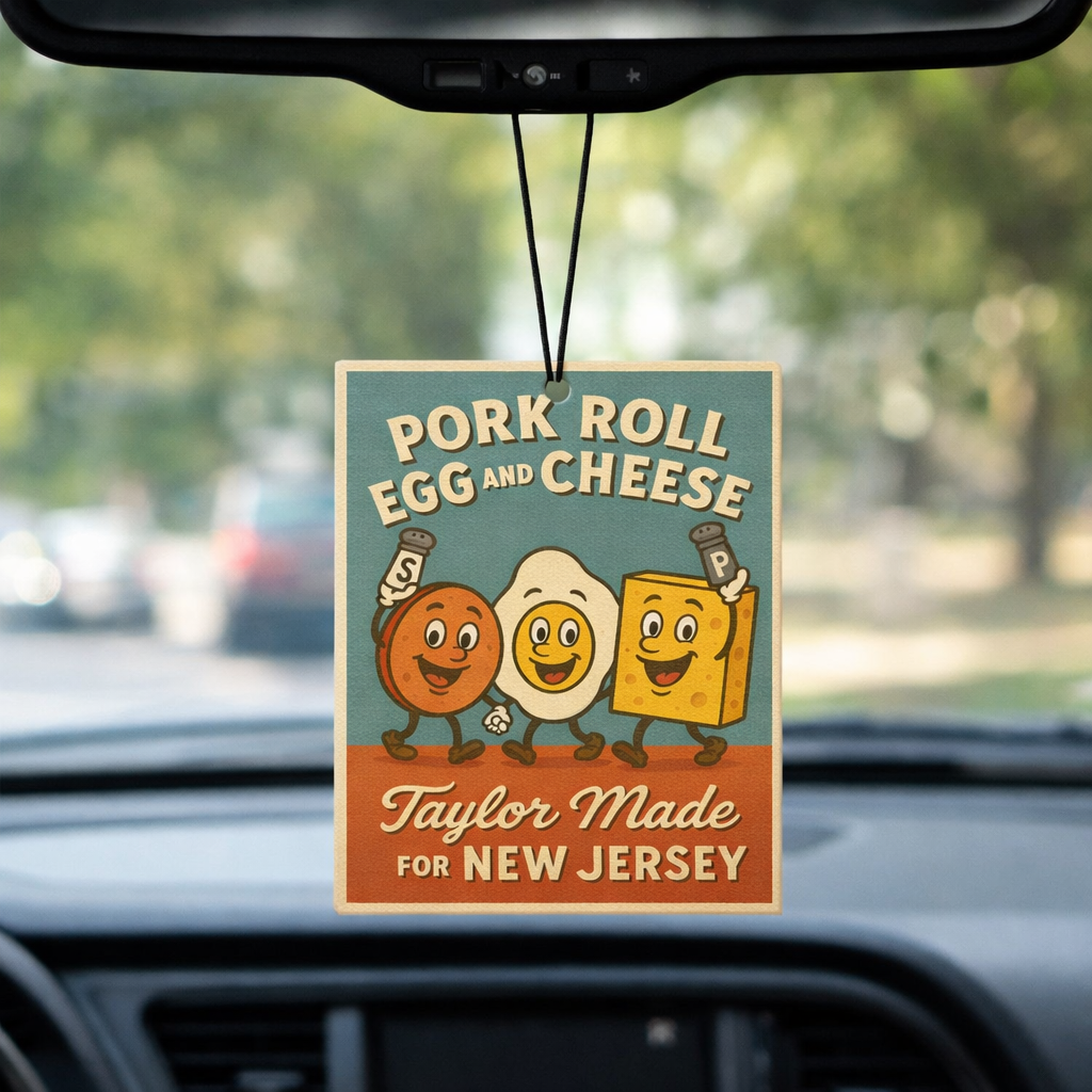 Pork Roll Egg and Cheese Taylor Made Air Freshener