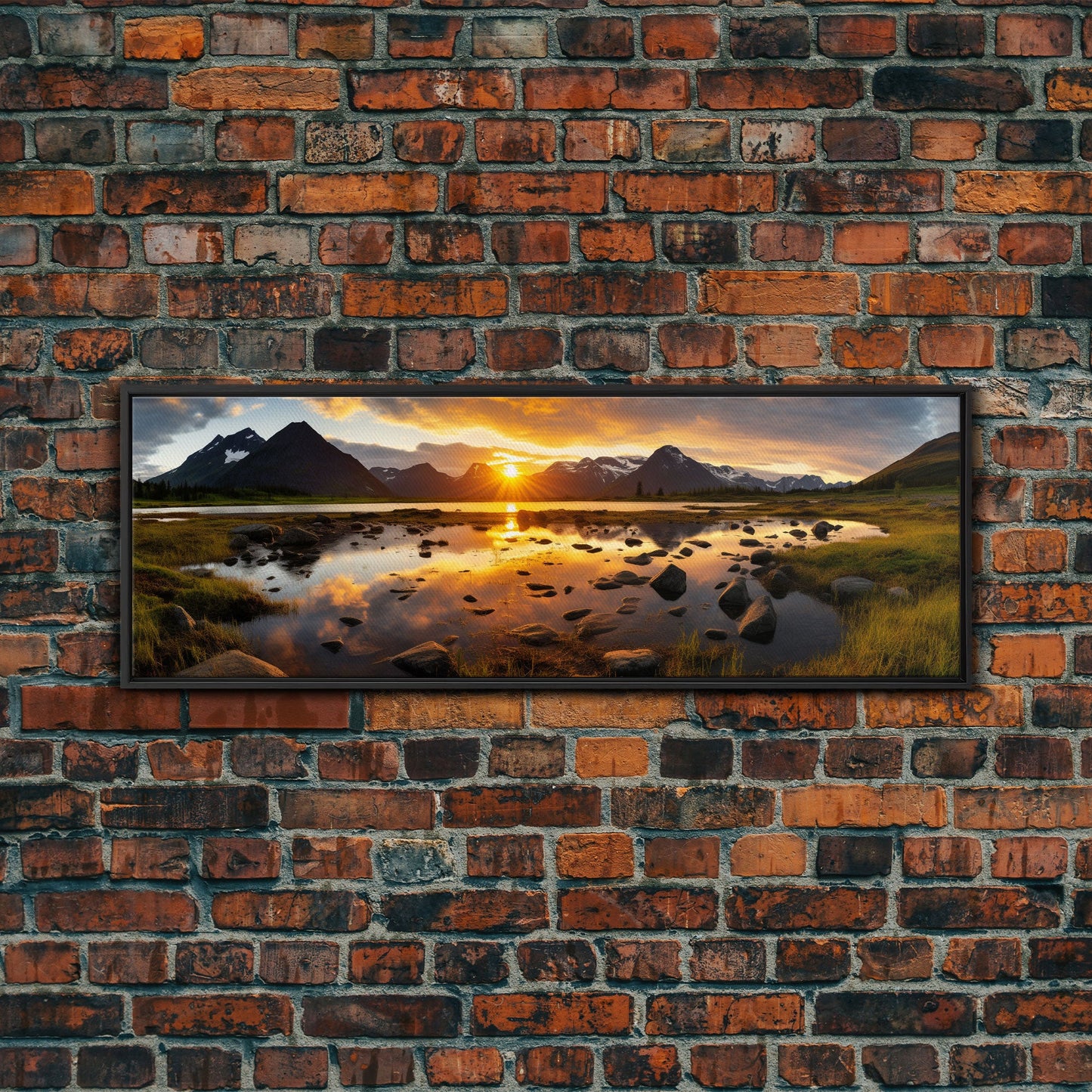 Panoramic of Gates Of The Arctic National Park , Extra Large Wall Art, Panoramic Wall Art, Panoramic Landscape Print, Landscape Photography