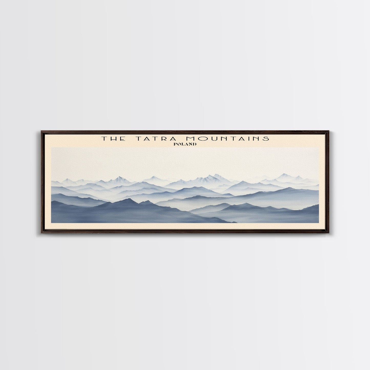 The Tatra Mountains Wall Art Travel Poster Print, Gift For Travel Lover, Vacation Gift, COUNTRY Wall Art, Home Decor, Original Art