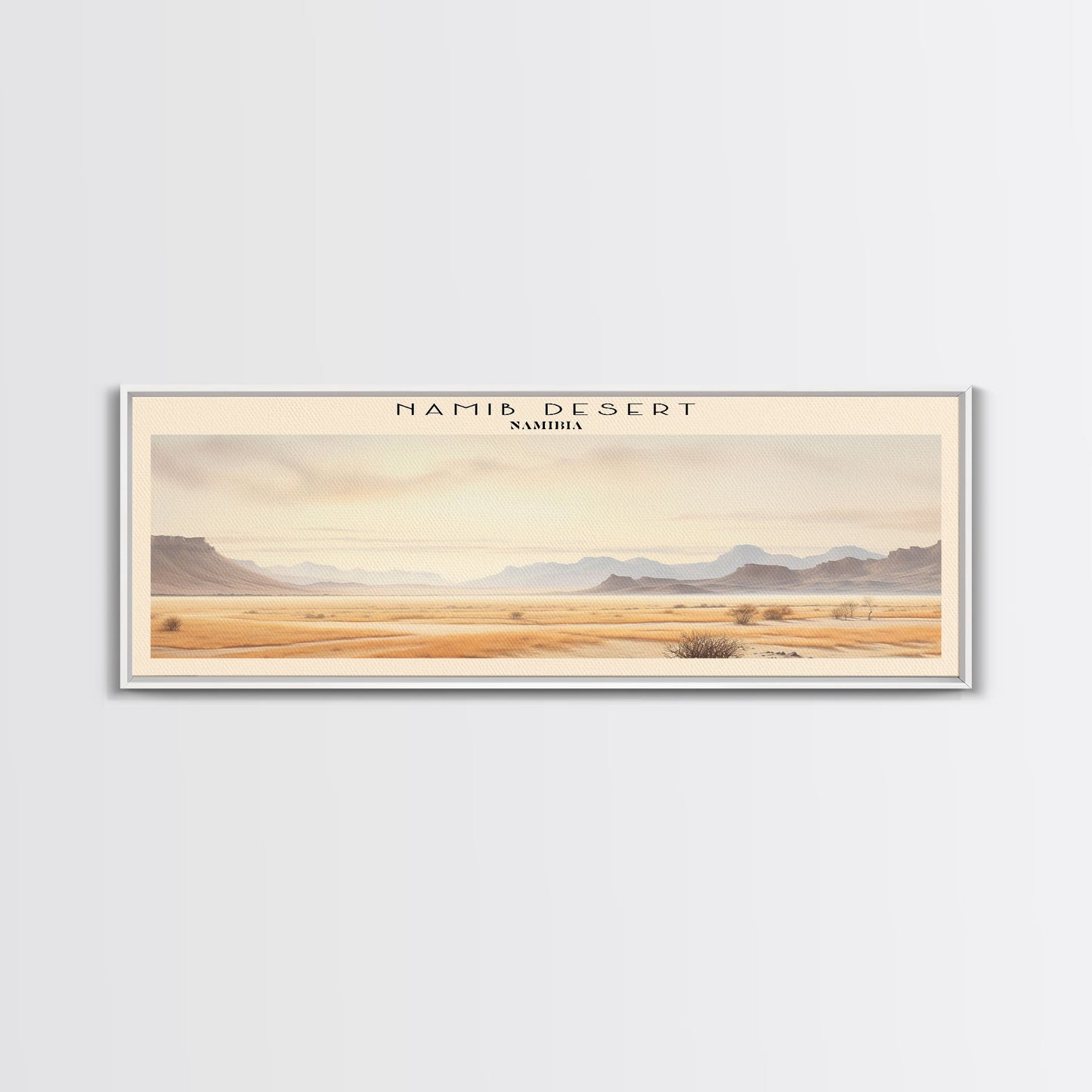 Namib Desert Wall Art Travel Poster Print, Gift For Travel Lover, Vacation Gift, COUNTRY Wall Art, Home Decor, Original Art