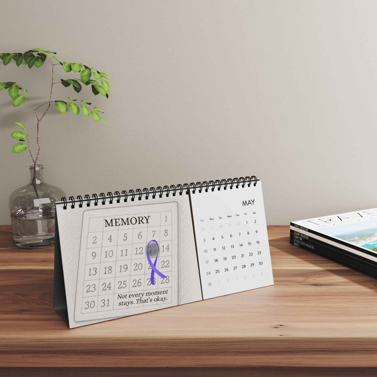 The Quiet Between Desk Calendar | A Year of Presence & Resilience