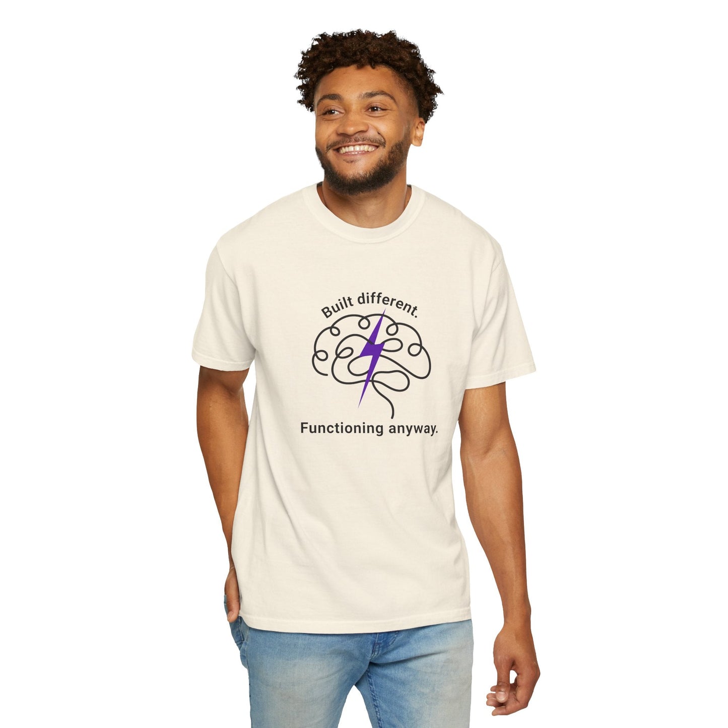 Built Different Premium Unisex Cotton T-Shirt | Soft, Lightweight Everyday Tee