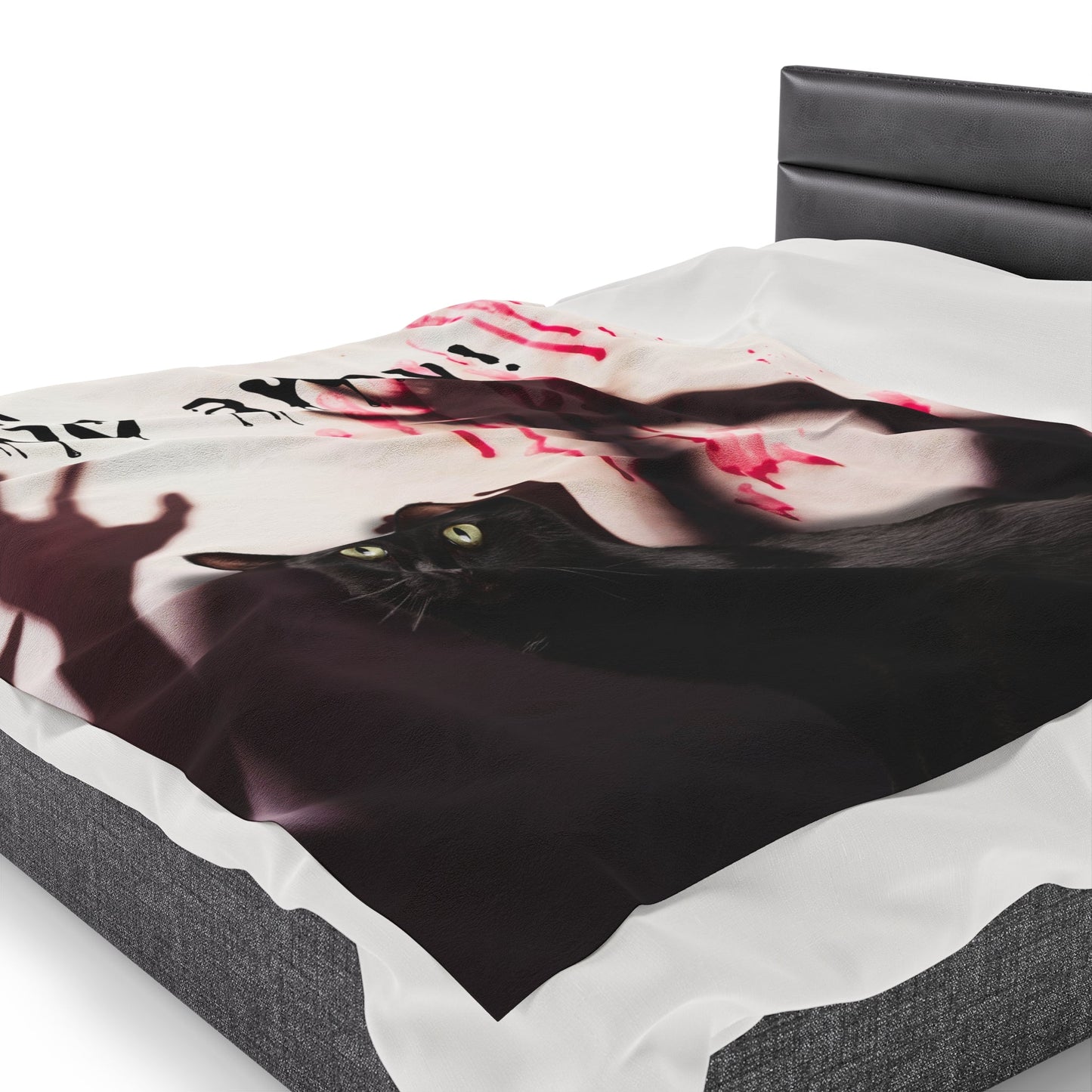 Go Away Velveteen Plush Blanket