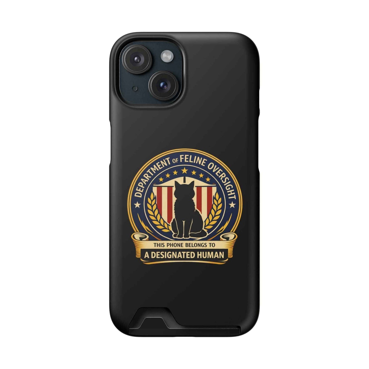 Department of Feline Oversight Samsung Case — Designated Human Edition