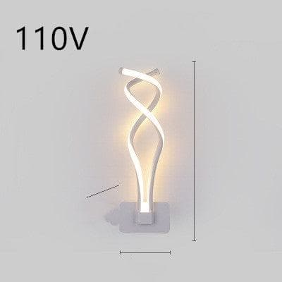 led wall lamp nordic minimalist bedroom bedside lamp