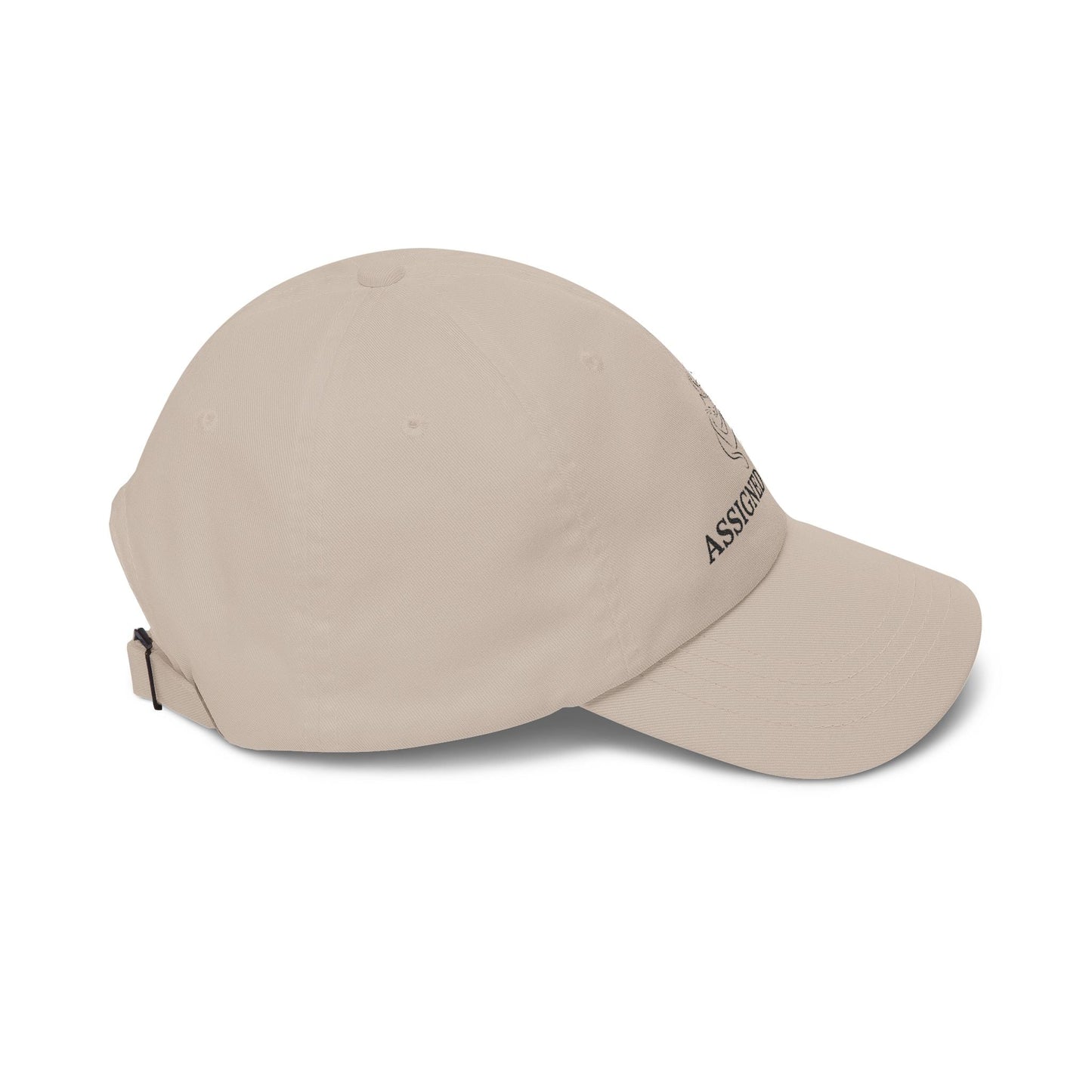 Assigned Human Dad Hat – Soft Cotton Adjustable Cap