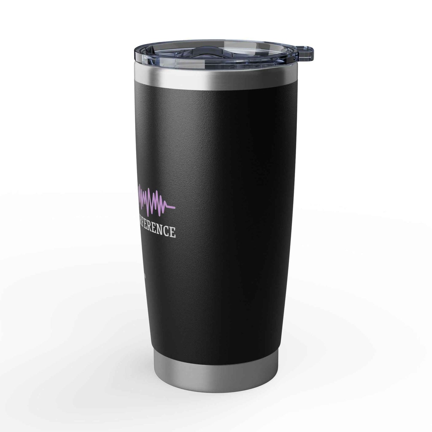 Signal Interference 20oz Tumbler — Steady, Even When It’s Not
