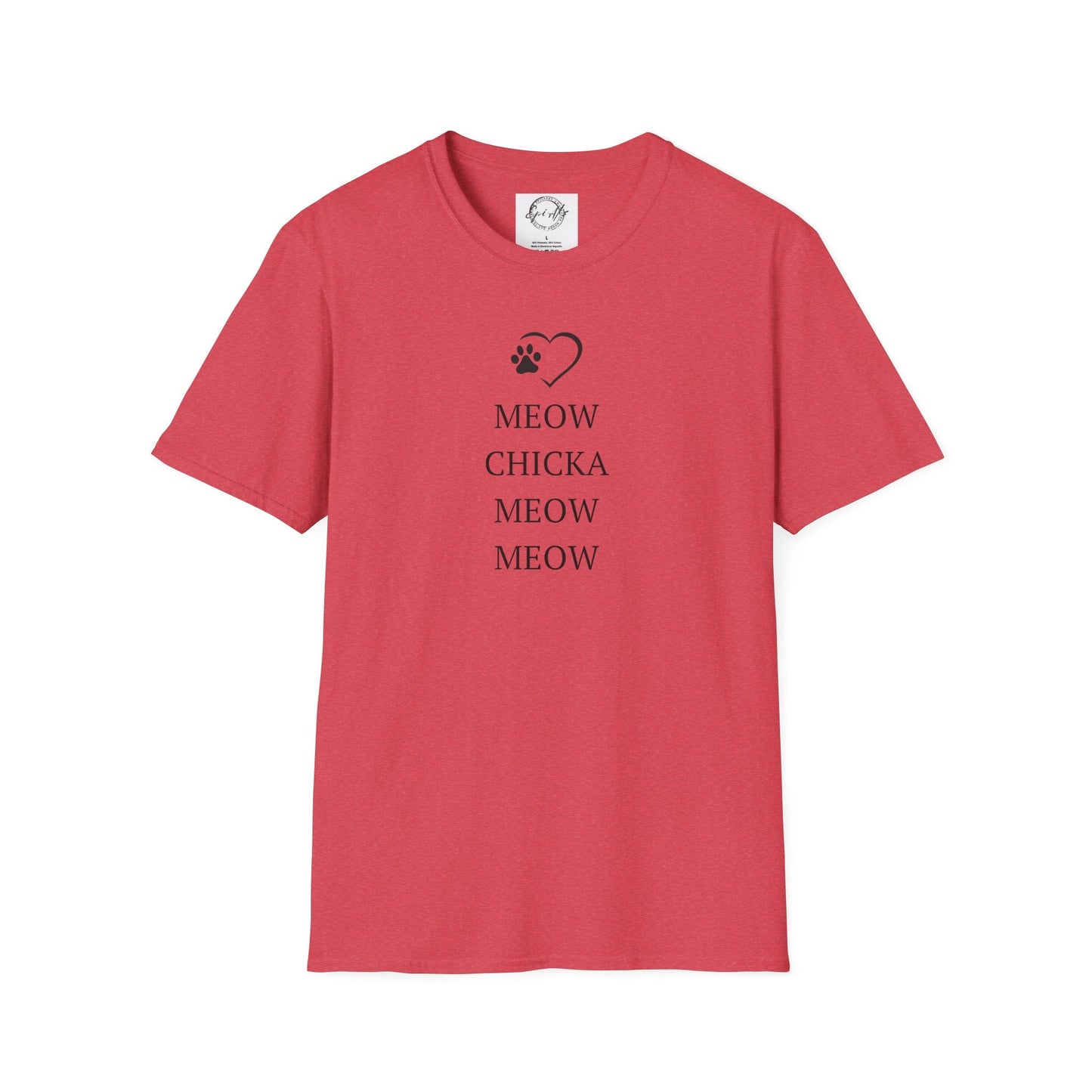 Meow Chicka Meow Meow — Unisex Softstyle Tee