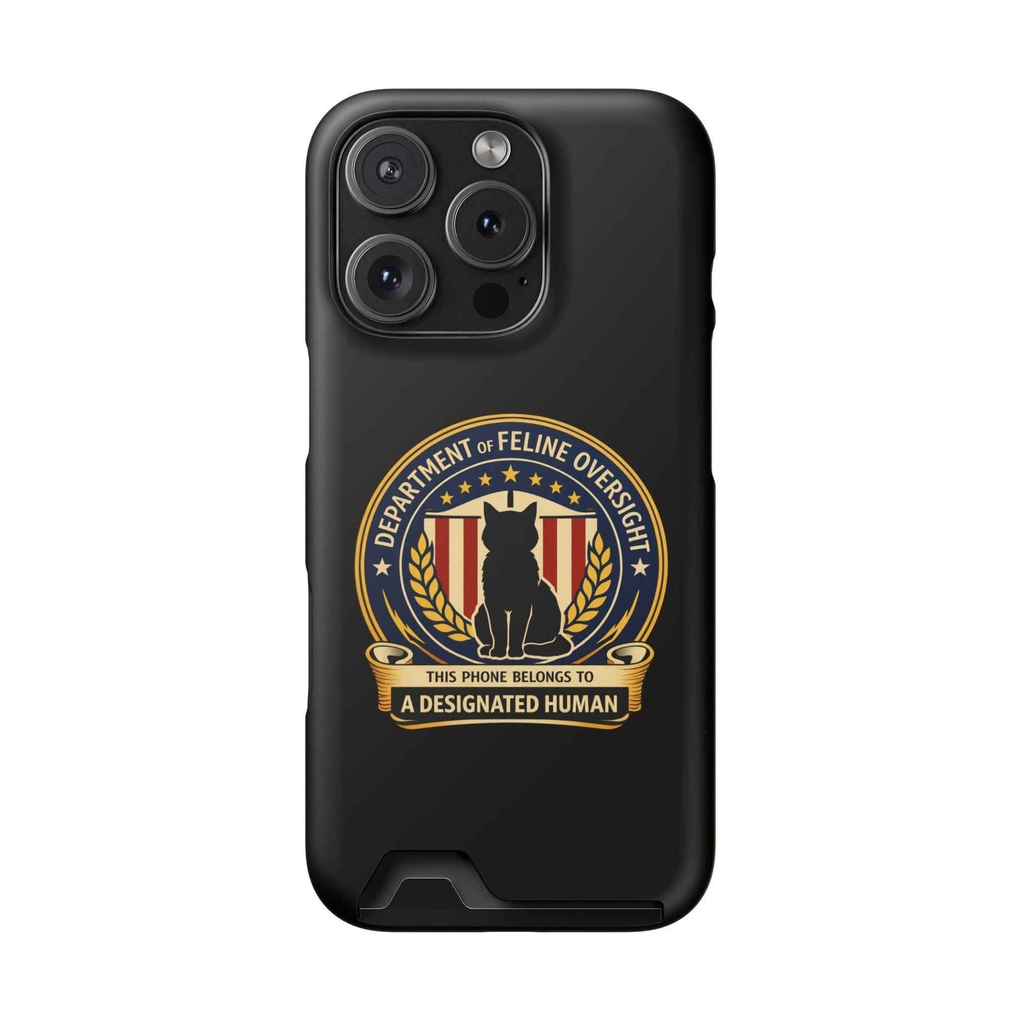Department of Feline Oversight Samsung Case — Designated Human Edition