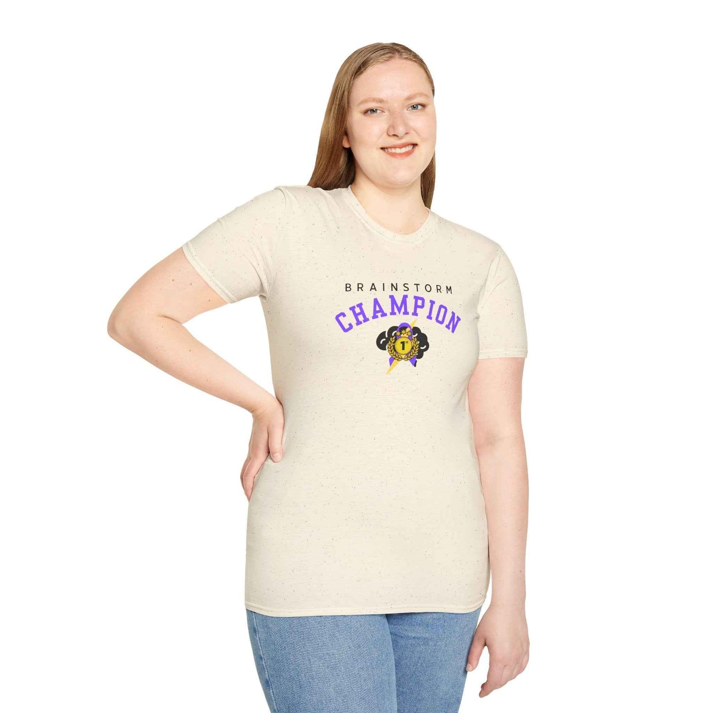 Brainstorm Champion Tee – Neurostrong Graphic T-Shirt