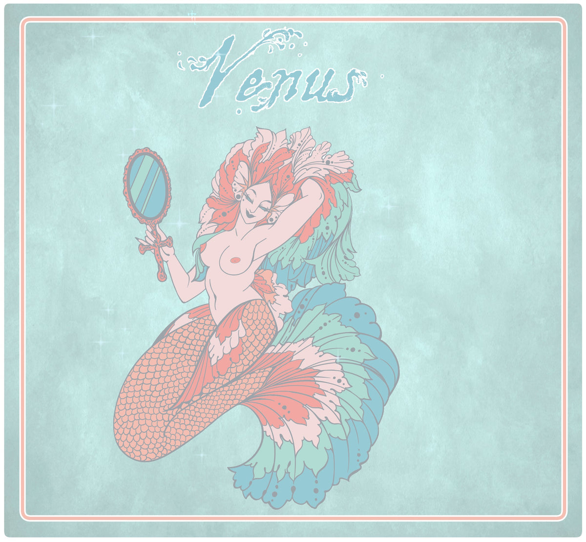 Enamel Pin - Venus Celestial Mermaid