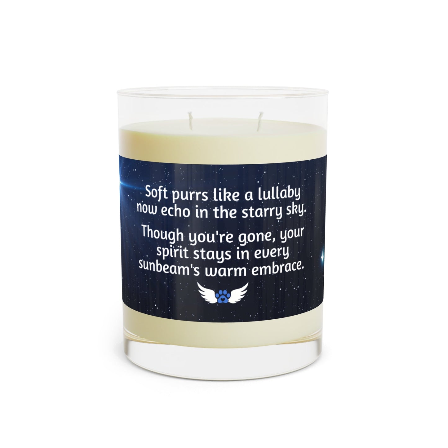 Your Spirit Stays Scented Candle - Full Glass, 11oz