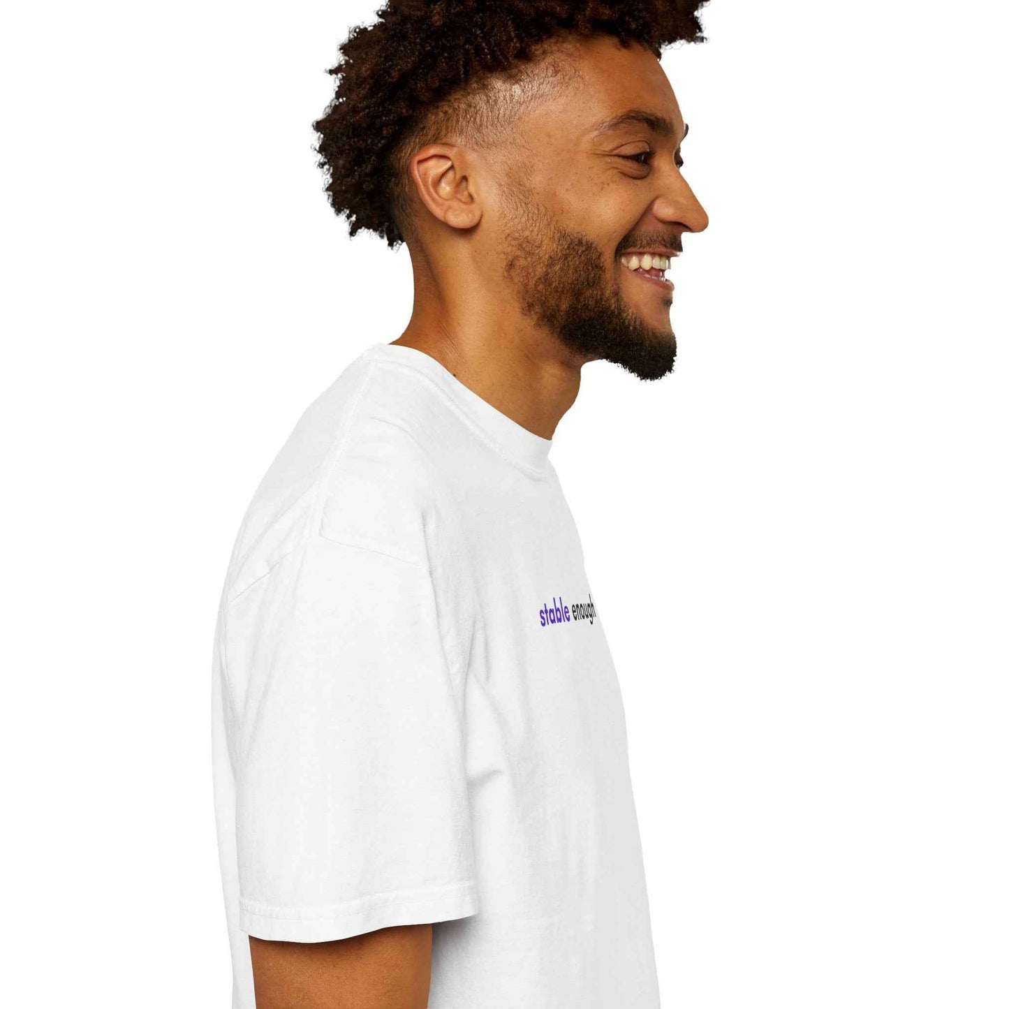 Stable Enough Epilepsy Awareness T-Shirt | Minimal Awareness Tee