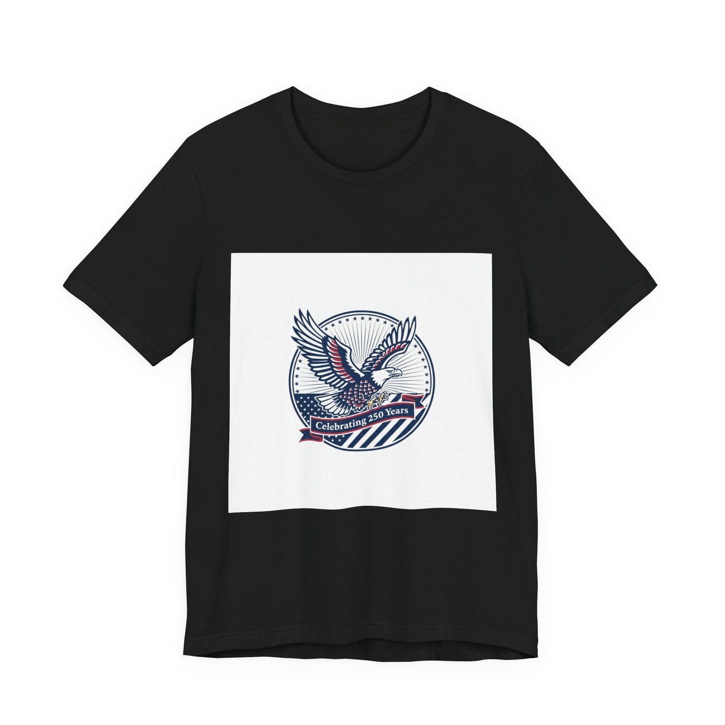 Semiquincentennial Eagle Badge Tee | 250th Anniversary 1776–2026 USA