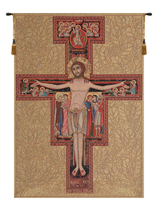 Crucifix of St. Damian Italian Tapestry