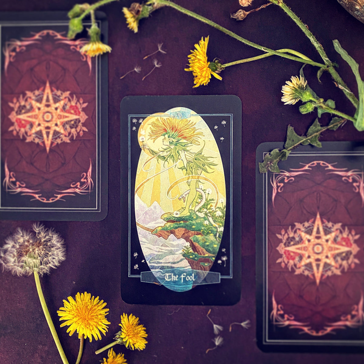 **NEW** Children of Ostara tarot card deck & book set- LIMITED GOLD EDITION