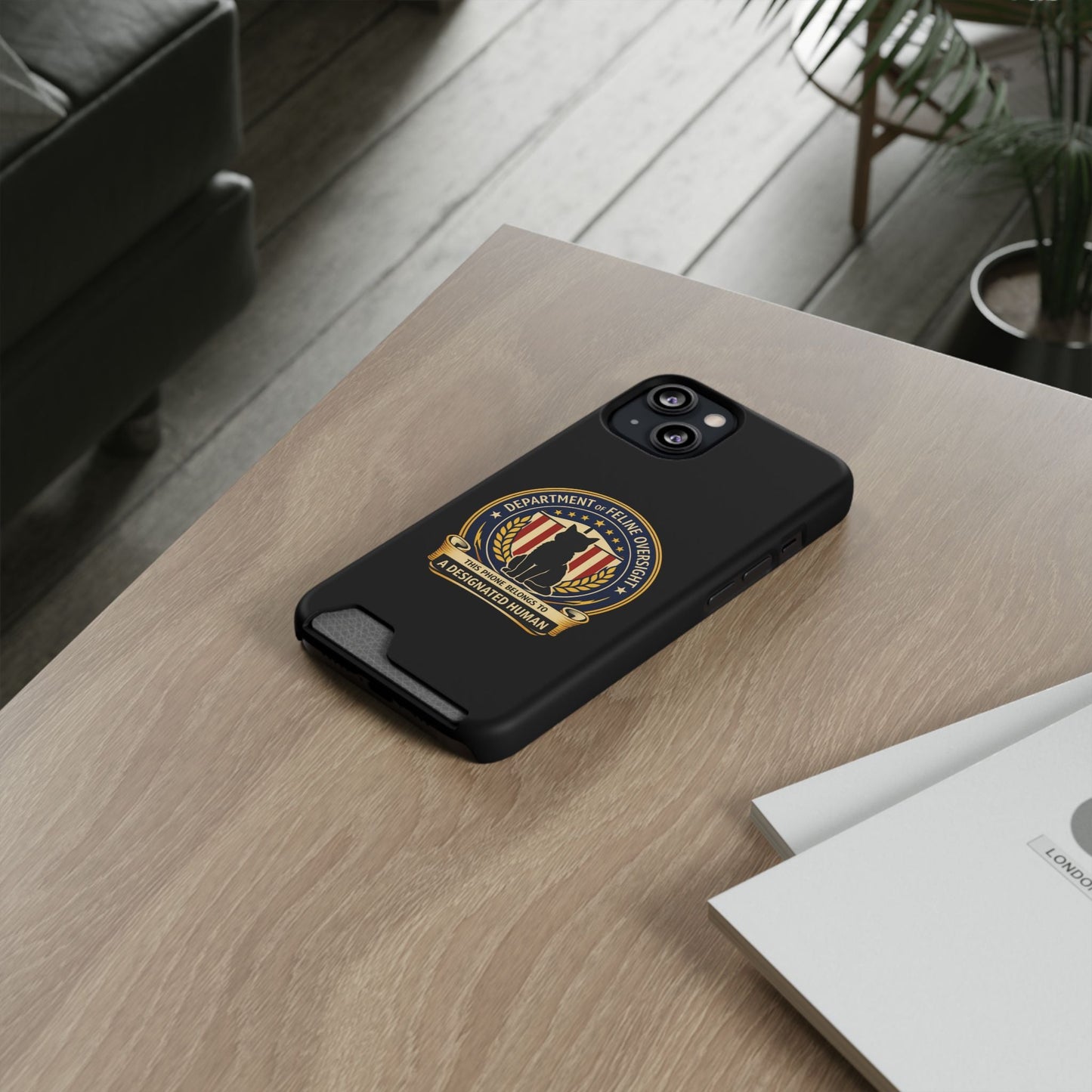 Department of Feline Oversight Samsung Case — Designated Human Edition