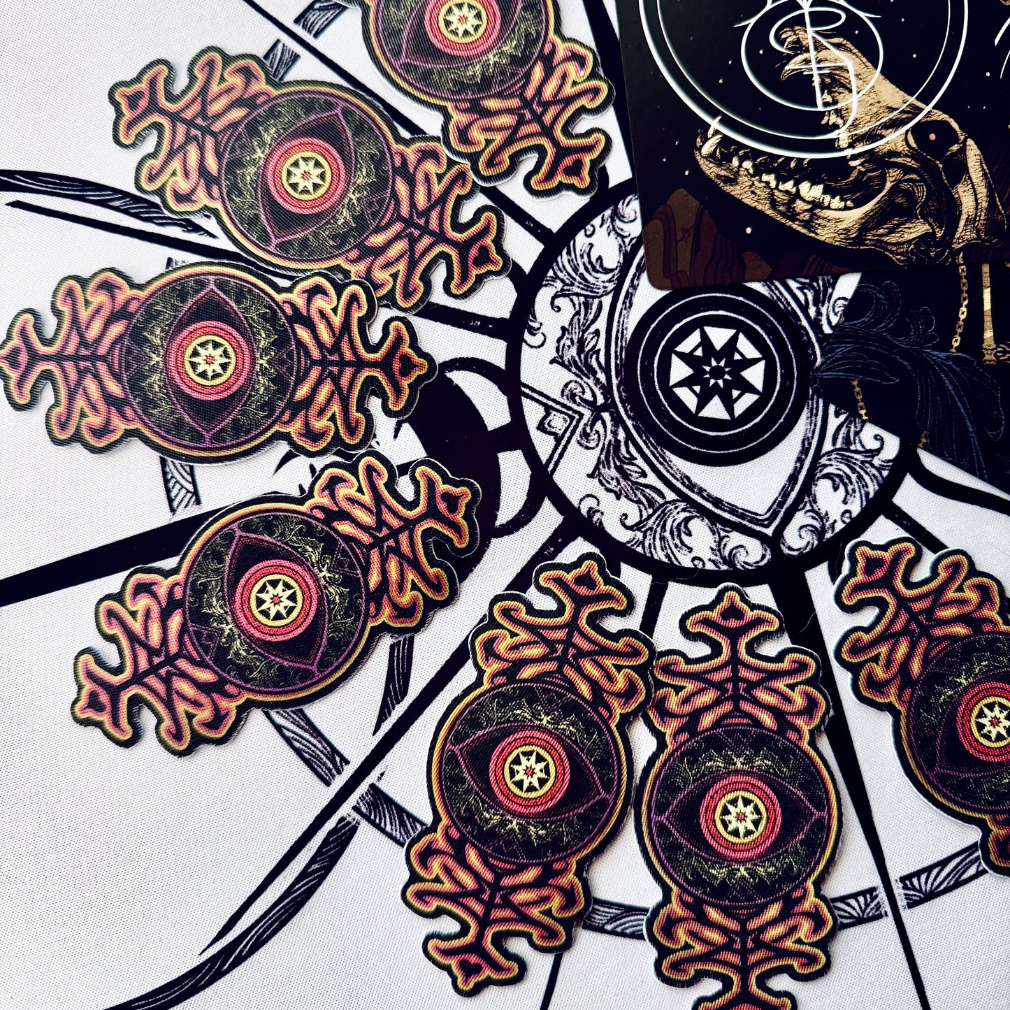 **NEW** Sticker - Protection Sigil (“Xian Evil Eye”)