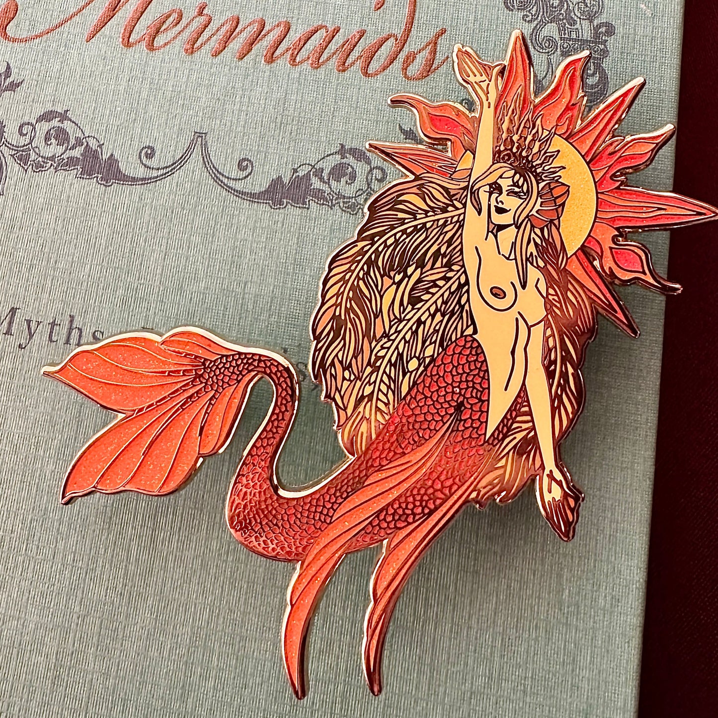 Enamel Pin - Sol Celestial Mermaid