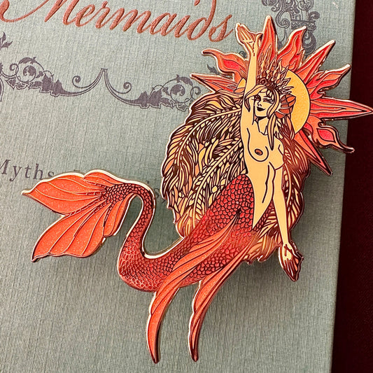 Enamel Pin - Sol Celestial Mermaid