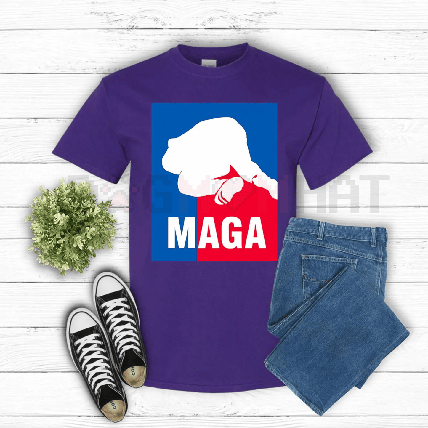 Funny MAGA Parody T-Shirt – "Make Tacos Great Again" Sarcastic Political Humor Tee