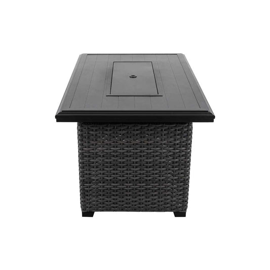 Lassen Square Firepit Table