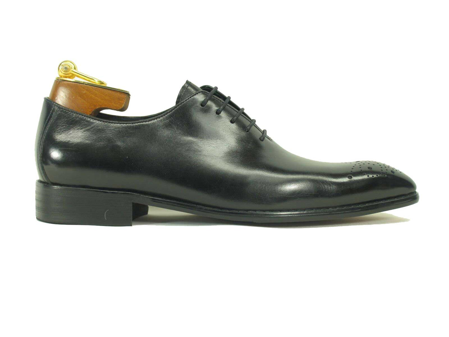 Ugo Vasare Burnished Calfskin Oxford - Black