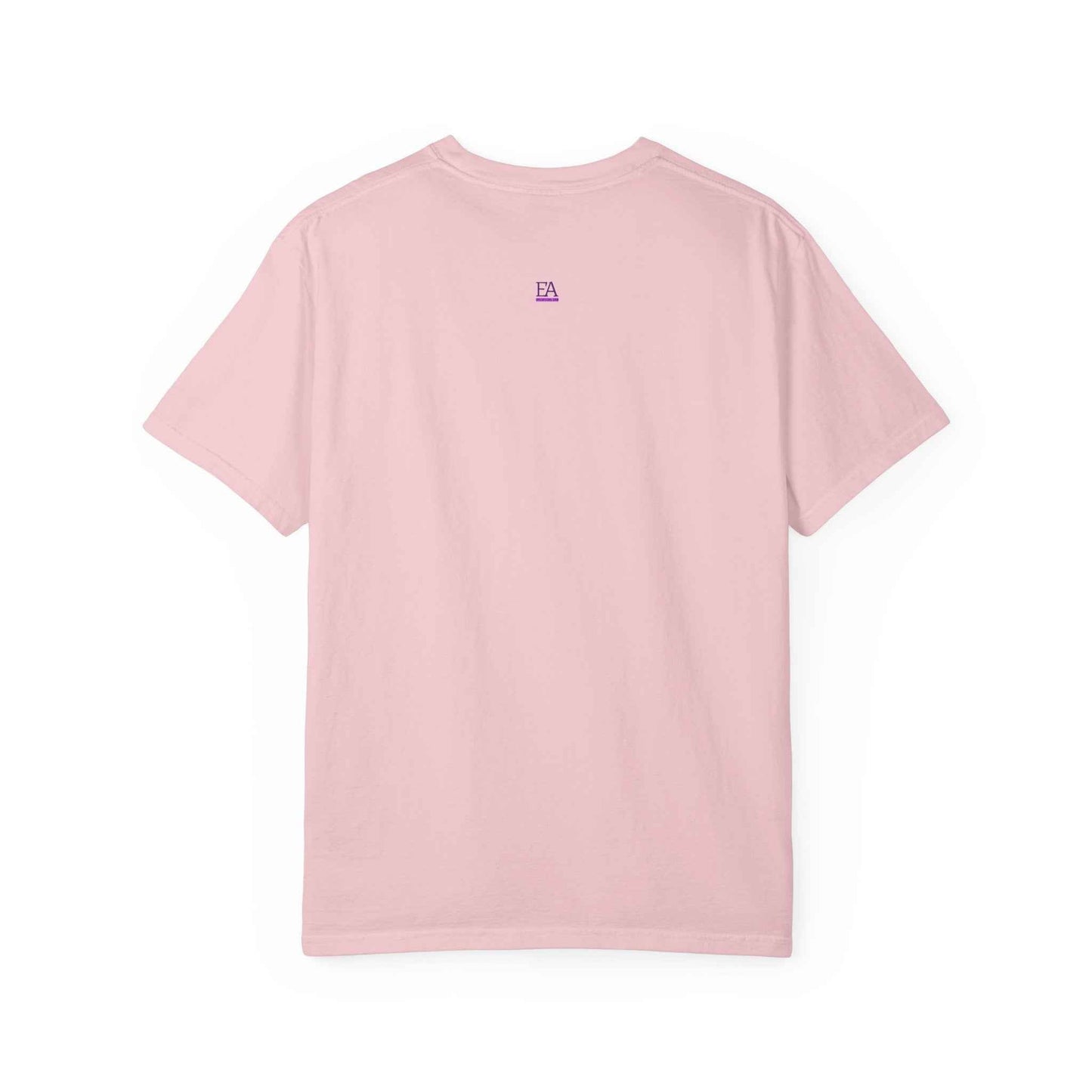 Purr Line Art Cat Unisex T-Shirt | Minimal Cat Lover Tee with Heart Tail
