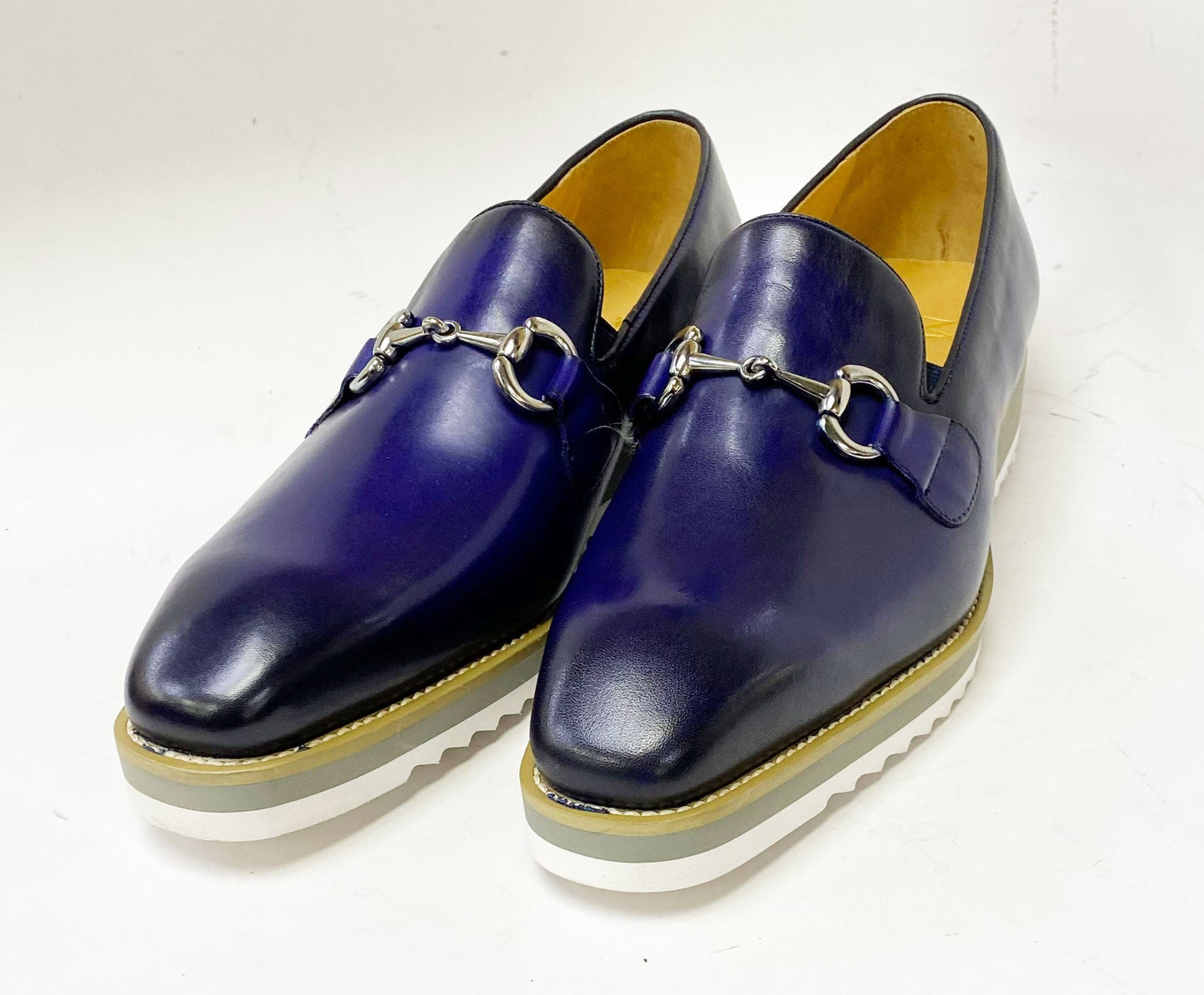 Maurice Calfskin Horsebit Loafer - Blue
