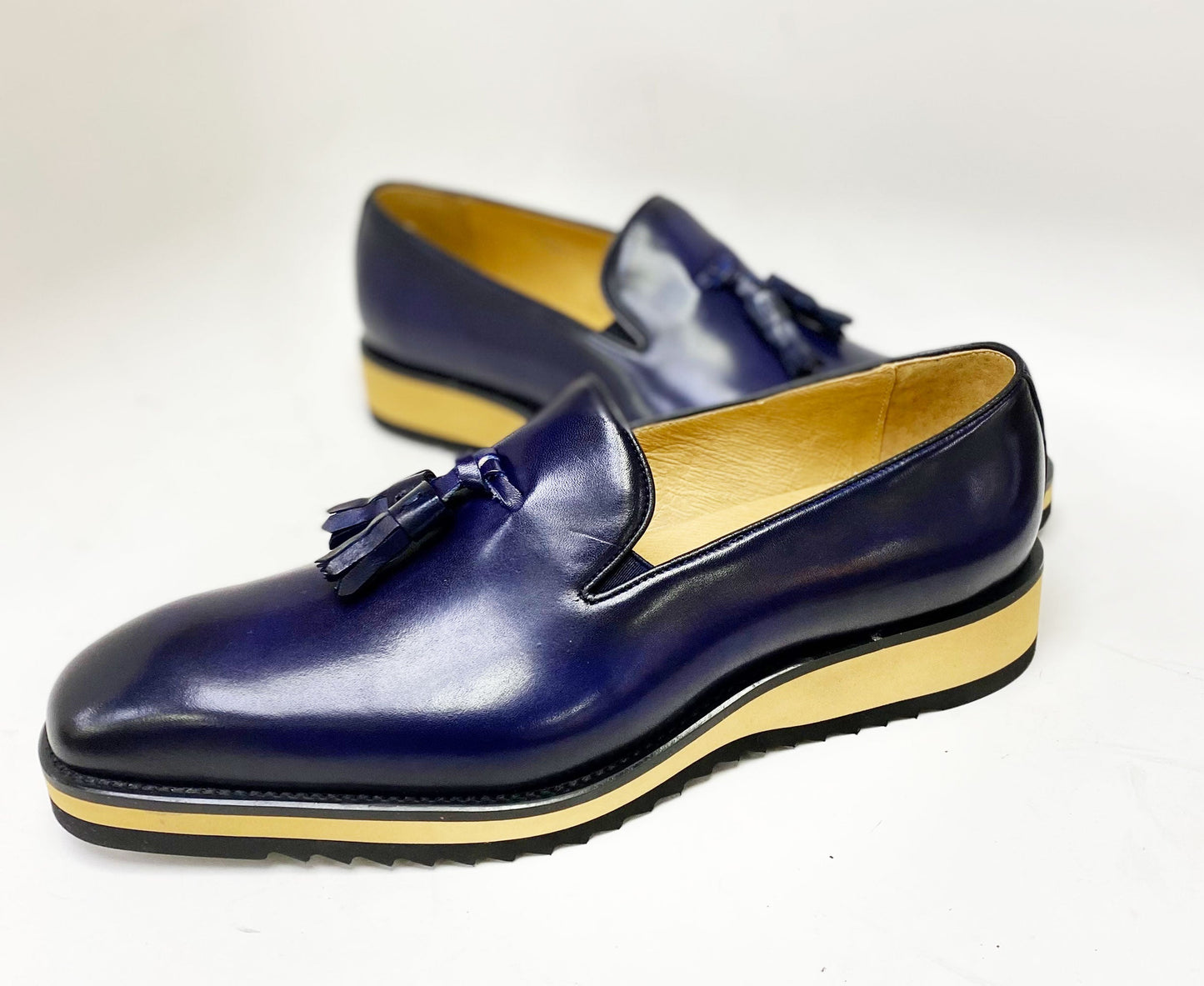 Maurice Calfskin Loafer - Navy
