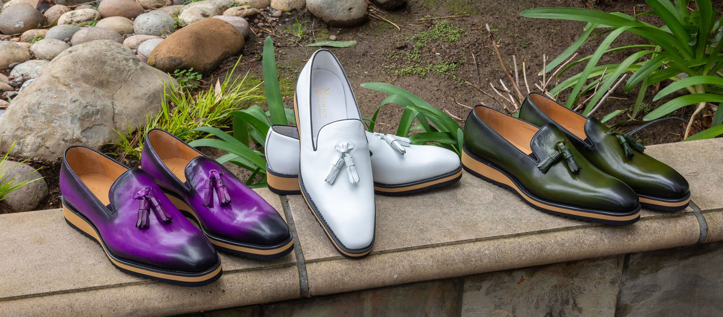 Maurice Calfskin Loafer - White