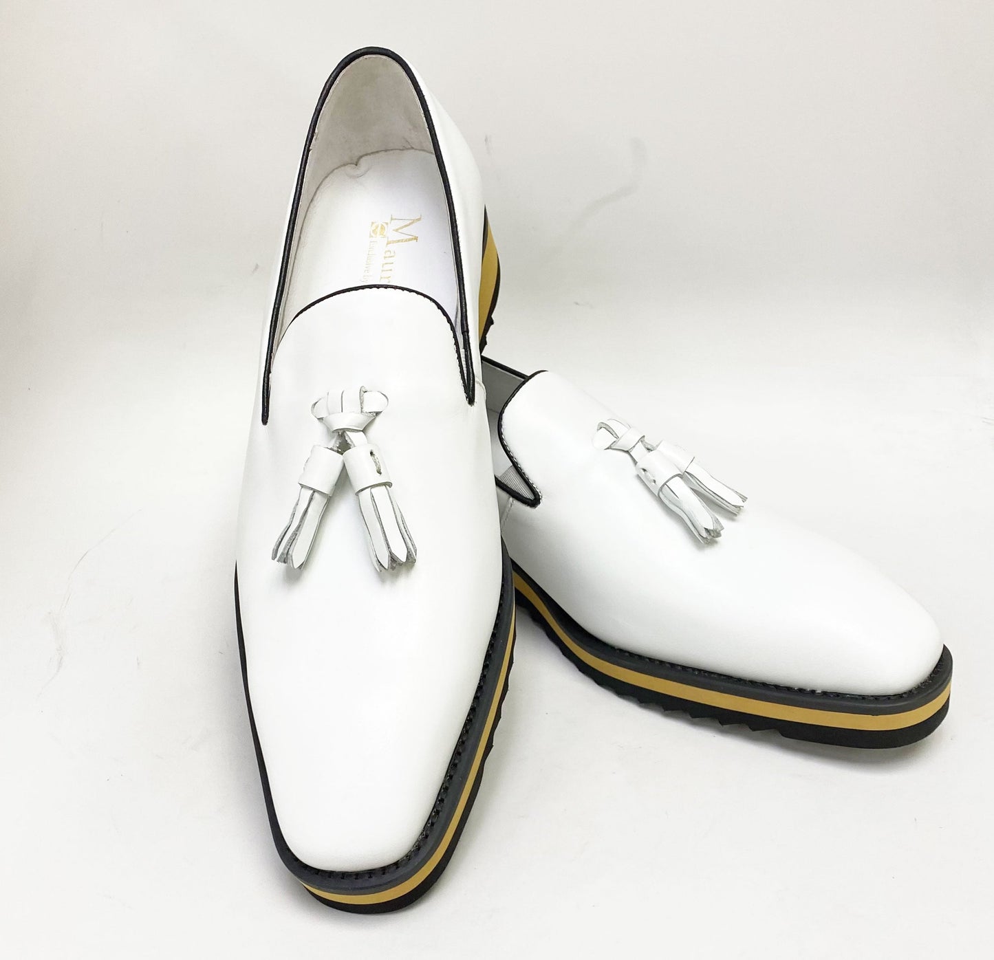 Maurice Calfskin Loafer - White