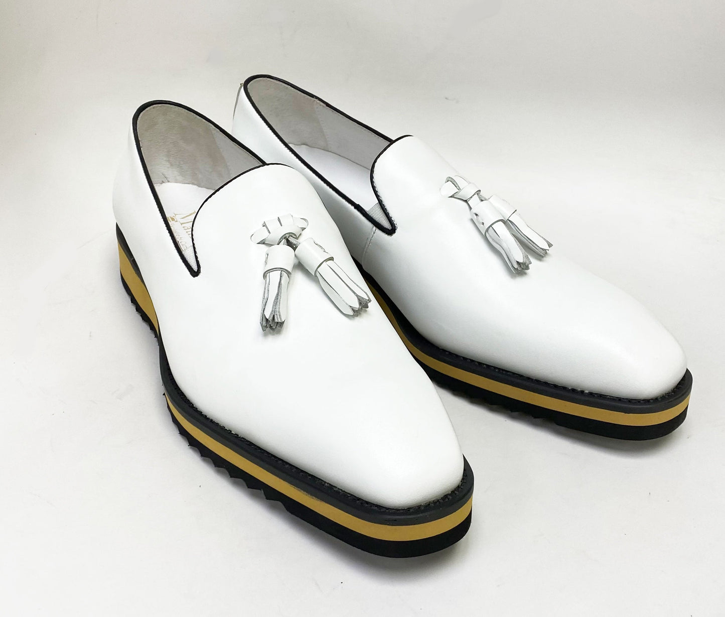 Maurice Calfskin Loafer - White