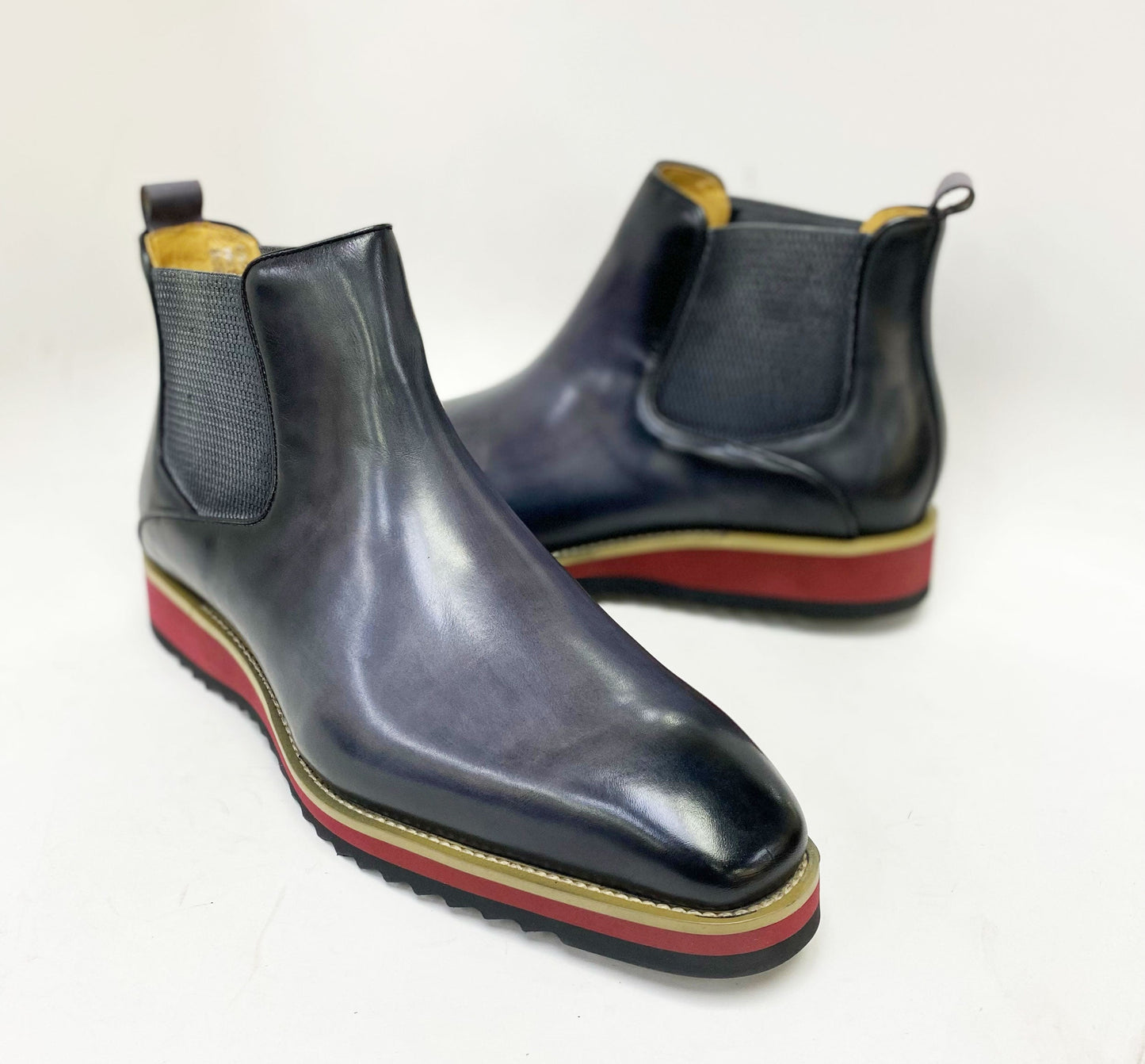Maurice Calfskin Boot - Grey
