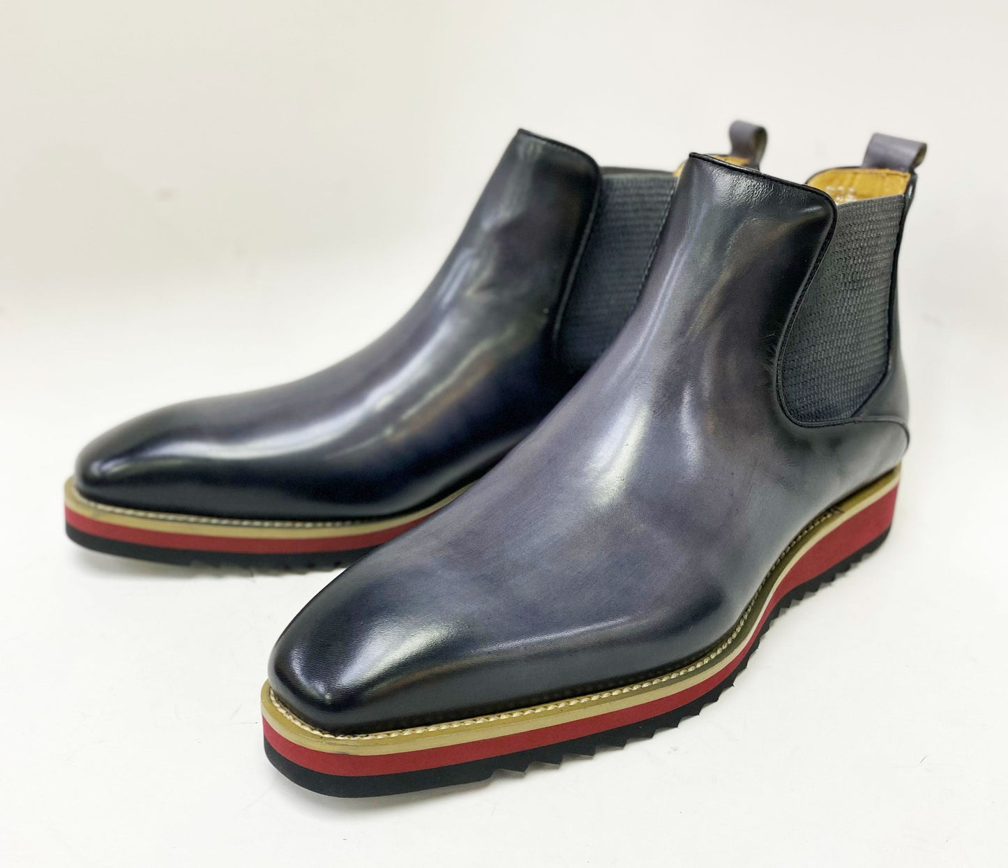 Maurice Calfskin Boot - Grey