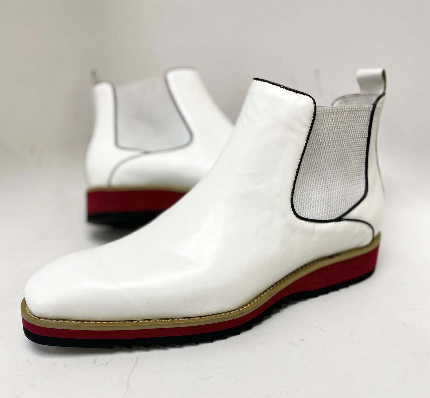 Maurice Calfskin Boot - White