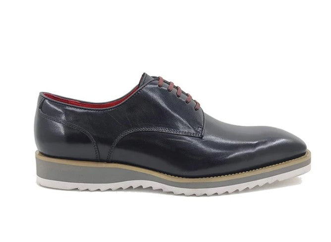 Carrucci Derby Calfskin - Black