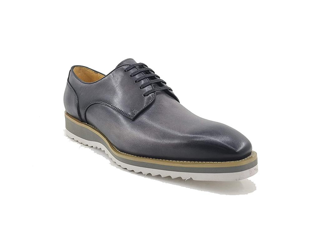 Carrucci Derby Calfskin - Grey