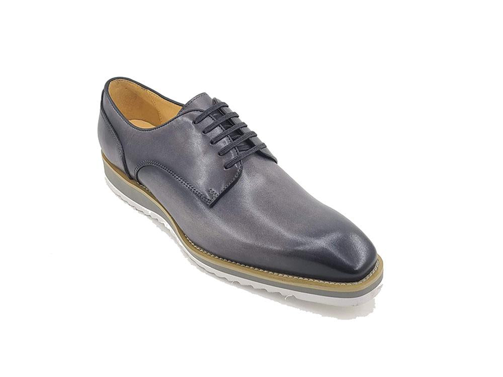 Carrucci Derby Calfskin - Grey