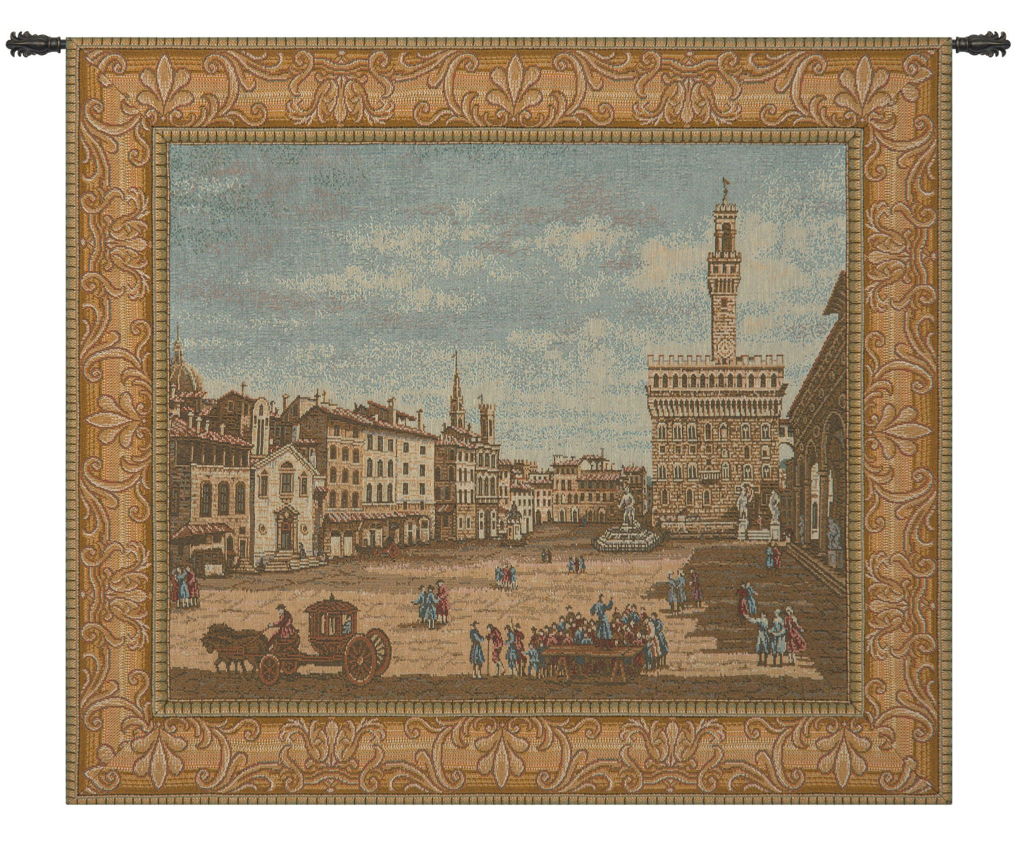 Piazza Della Signoria Italian Tapestry
