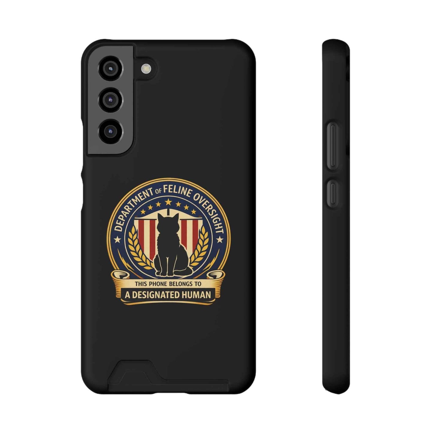 Department of Feline Oversight Samsung Case — Designated Human Edition
